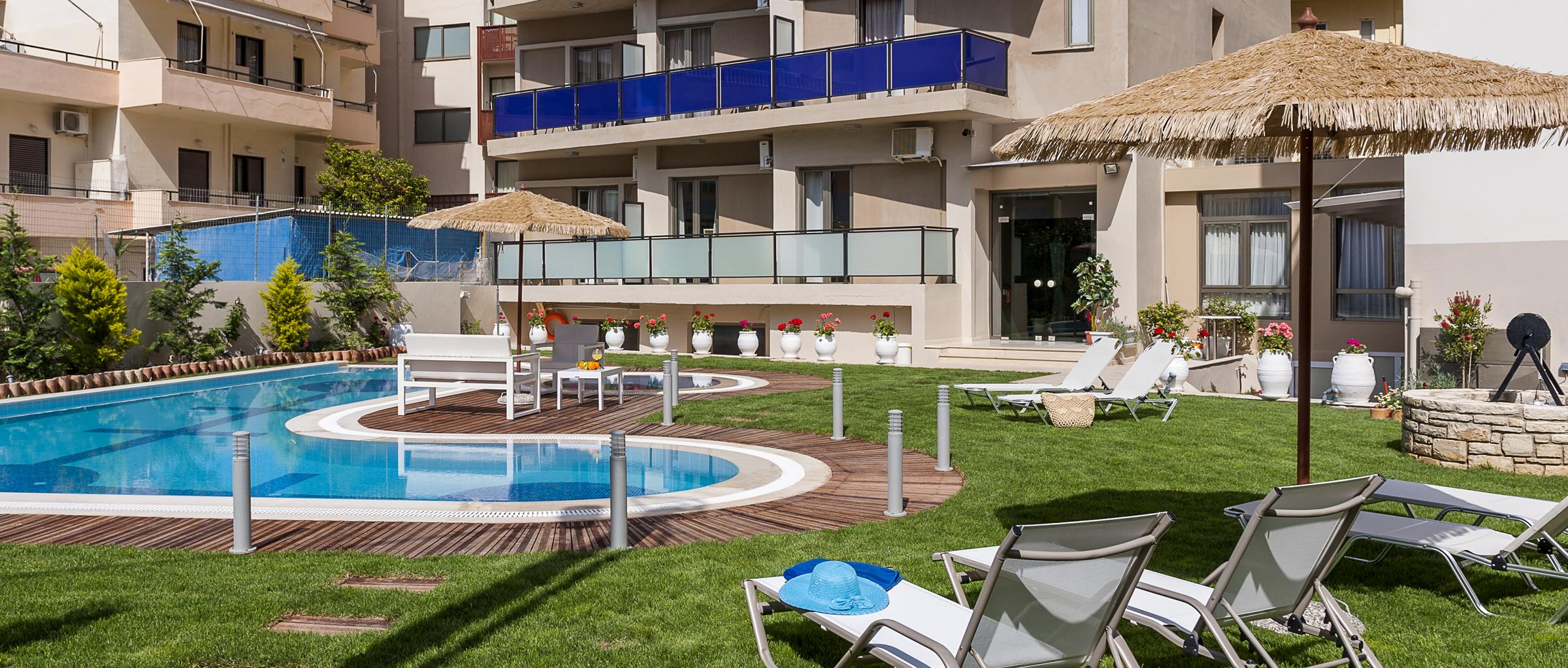 Leonidas Hotel & Apartments Rethymnon Exterior foto