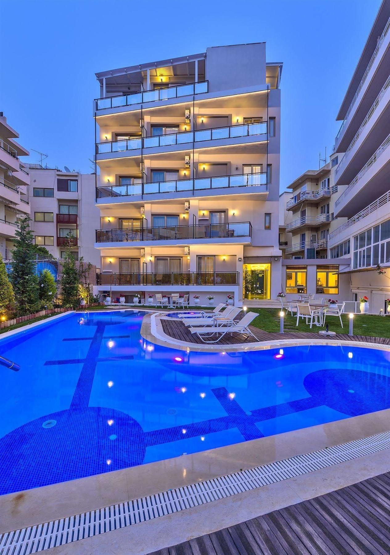 Leonidas Hotel & Apartments Rethymnon Exterior foto